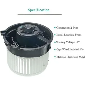 Reemplazo del motor del ventilador del AC para Nissan_4