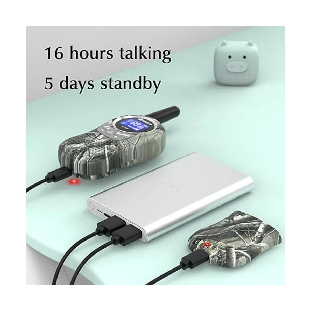 QNIGLO Walkie talkies de campamento para niños_3