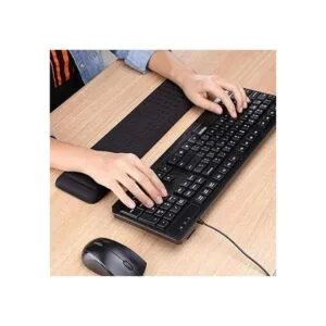 Aelfox Reposamuñecas de teclado ancho cómodo almohadilla_5