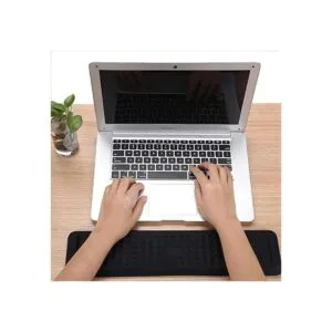 Aelfox Reposamuñecas de teclado ancho cómodo almohadilla_4