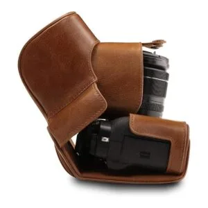 MegaGear Ever Ready Funda de piel auténtica compatible_3