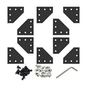 Boeray Juego de 5 conectores de perfil de aluminio con_1