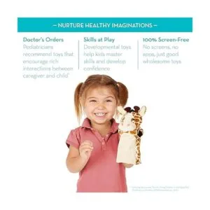 Melissa Doug Safari Buddies Marionetas de mano juego_4