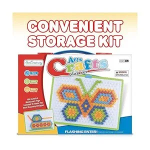 ArtCreativity Rompecabezas de clavijas de hongo para niños_4