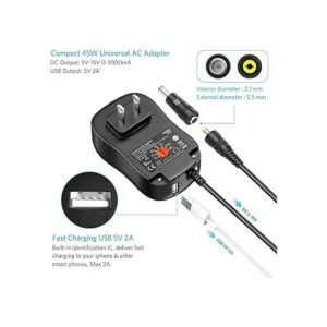 Belker Adaptador universal de fuente de alimentación de_3