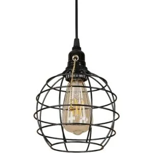 EFINEHOME 1 lámpara colgante de luz con enchufe de cable_7