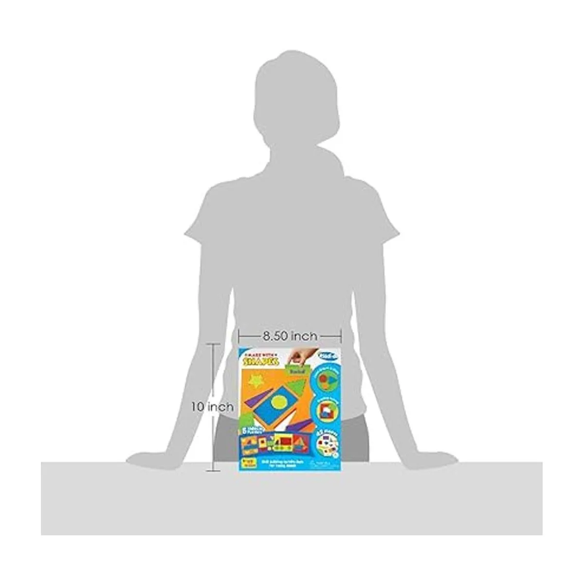 Imagimake Kit de actividades y rompecabezas con formas_6