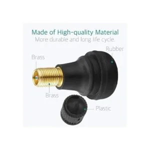 ONWON 12 piezas de válvula de neumático de goma de ajuste_3