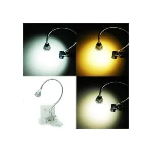 QUANS 5W 3 colores LED COB con clip de plata de 19.68_2