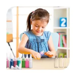 Srenta Paquete de 24 botellas de plástico transparente con_3