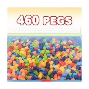 ArtCreativity Rompecabezas de clavijas de hongo para niños_3