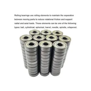 Sackorange 100 rodamientos de monopatín 608 ZZ doble_2