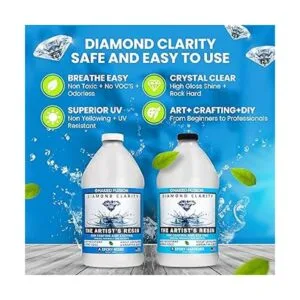 Fórmula cristalina de resina epoxi resina del artista_2