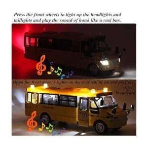 CORPER TOYS Vehículos de juguete de autobús escolar_4