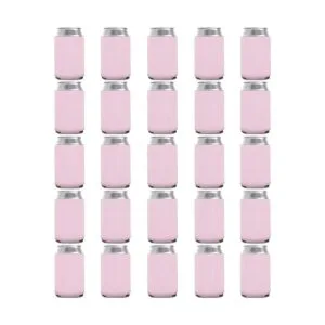 Fundas para latas en blanco Enfriadores plegables_1