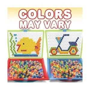 ArtCreativity Rompecabezas de clavijas de hongo para niños_6