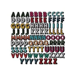 104 letras termoadhesivas para camisetas 4 juegos de 26_1
