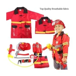 Liberty Imports Disfraz de bombero de 12 piezas para_3