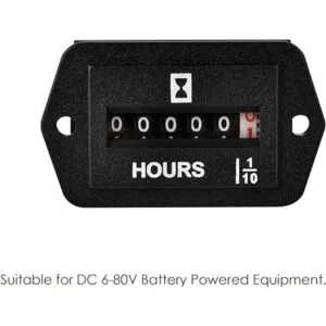 Jayron JRHM002 Medidor de hora de mecánica para CC 650 V_2
