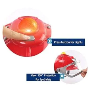 Liberty Imports Disfraz de bombero de 12 piezas para_5