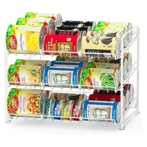 SimpleHouseware Organizador apilable para latas color_1