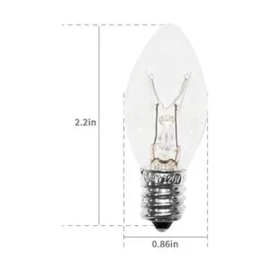 Himalayan Glow Bombillas de repuesto para lámpara de sal_4