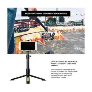 Black Eye FM001 Trípode para teléfono y mango de_2