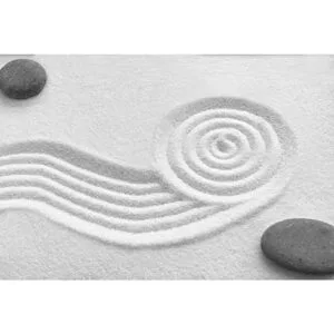 ICNBUYS Mini Zen Garden Classic con rastrillo bolígrafo_3