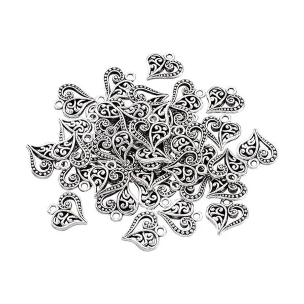 Craftdady Dijes de plata tibetana para hacer joyería_3