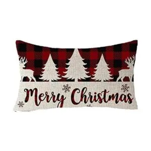 FELENIW Funda retro de almohada y cojín con mensajes en_4