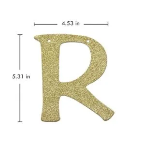 Cartel de 12 años de amor con purpurina dorada para_6