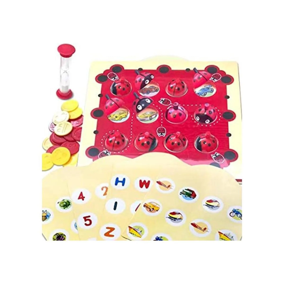 Gamie Ladybug Juego de recuerdos a juego para niños_1