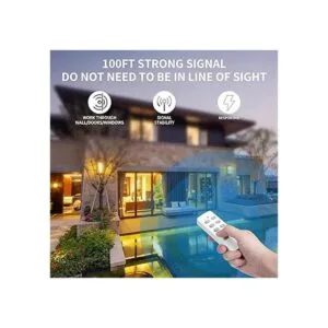 Syantek Interruptor de luz inalámbrico con mando a_4