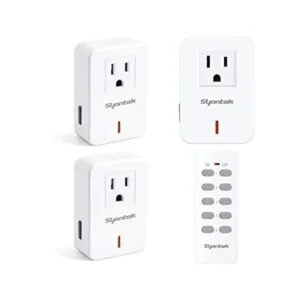 Syantek Interruptor de luz inalámbrico con mando a_1