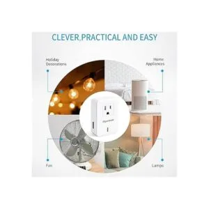 Syantek Interruptor de luz inalámbrico con mando a_2