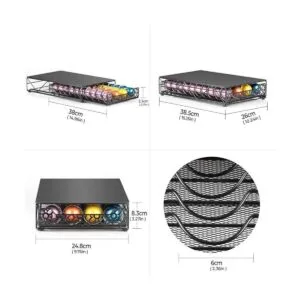 RECAPS Soporte para cápsulas de café cajón de_2