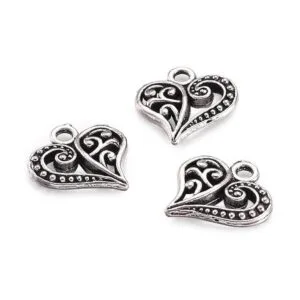 Craftdady Dijes de plata tibetana para hacer joyería_4
