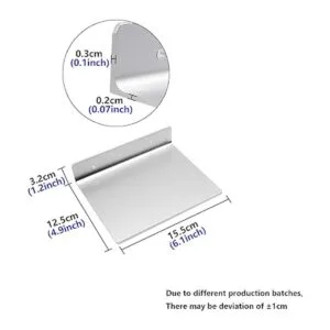 SinLoon Estante pequeño de 6 pulgadas en estante plano de_3