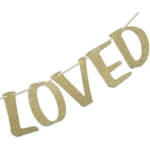 Cartel de 12 años de amor con purpurina dorada para_4