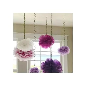 Lvydec Guirnalda artificial de vid verde 265 pies cinta_6