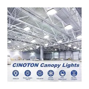 Cinoton Luz LED de toldo de 40 W 5600 lúmenes reemplazo_2