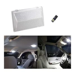 HERCOO Luz LED de cúpula transparente para interiores_3