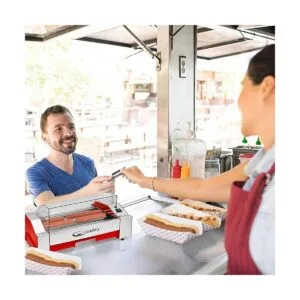 The Candery Hot Dog Roller Máquina de cocina para_5
