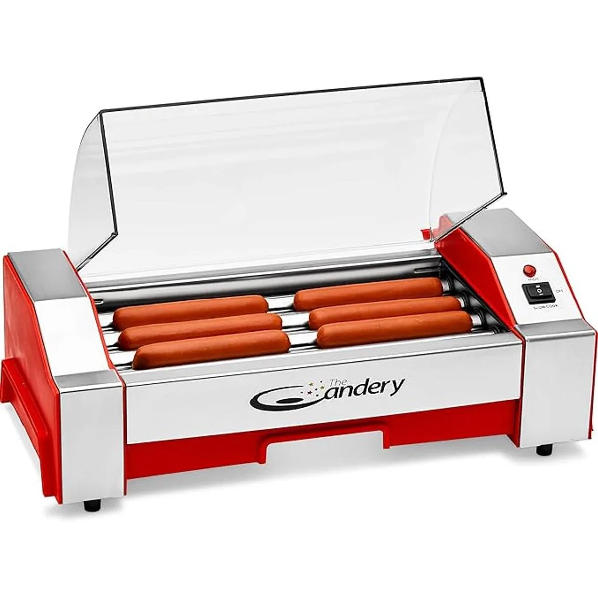 The Candery Hot Dog Roller Máquina de cocina para_4