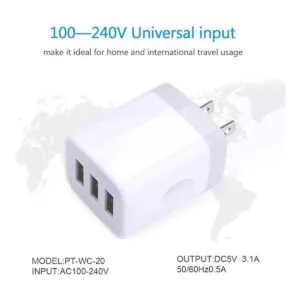 HOOTEK Bloque de carga rápida enchufe USB adaptadores_4