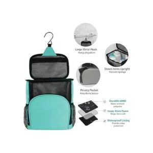 TERRA HOME Cesta de ducha portátil esencial para_3