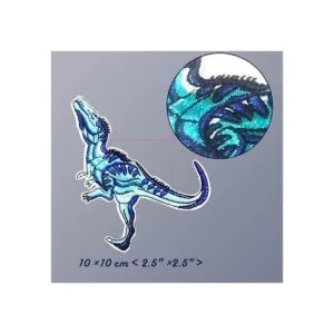 Parches termoadhesivos de dinosaurio Woohome 7 piezas con_4