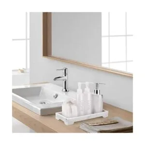 Bandeja rectangular de resina Luxspire bandeja de_2