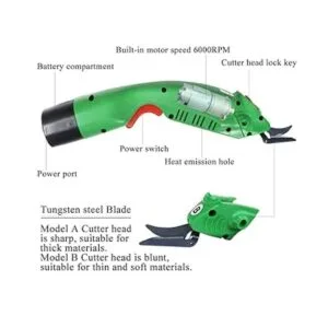 MXBAOHENG WBT2 Tijeras eléctricas inalámbricas para cortar_4