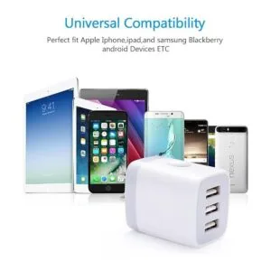 HOOTEK Bloque de carga rápida enchufe USB adaptadores_5